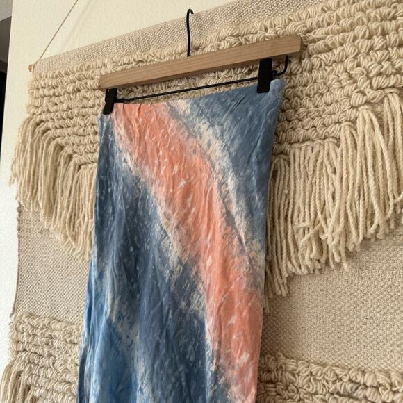 RTR Now Tie Dye Midi Slip Skirt - Picture 2 of 5